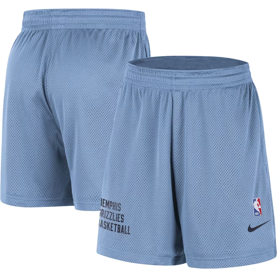 2024 Men NBA Memphis Grizzlies blue shorts->brooklyn nets->NBA Jersey